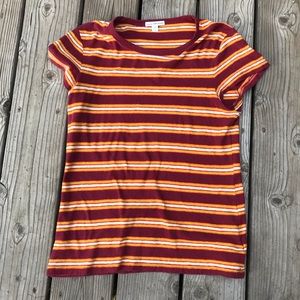 James Perse Striped Tee